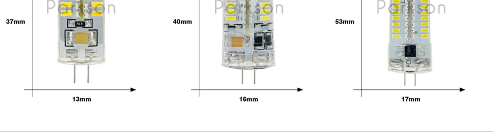 6 шт G4 светодиодный лампы SMD 2835 3014 AC/DC 12V AC 220 В 1 Вт 3 Вт Светодиодная лампа-кукуруза позолоченная люстра лампа светодиодный светильник на замену галогеновым лампам, Bombillas