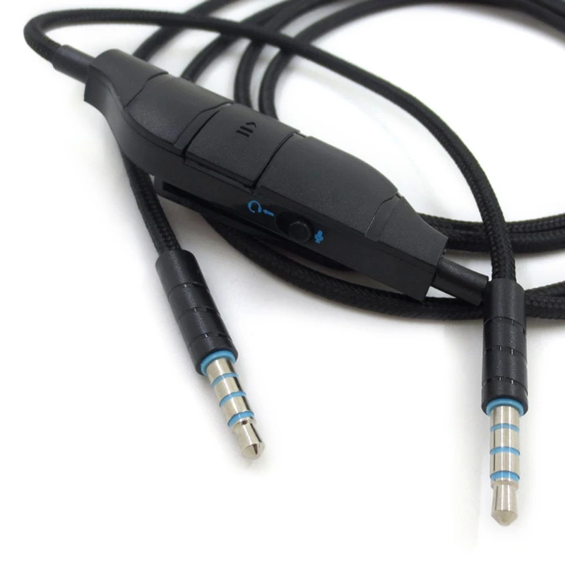 Новый Сменный Удлинительный кабель 1 5 м для наушников шнур игровой гарнитуры