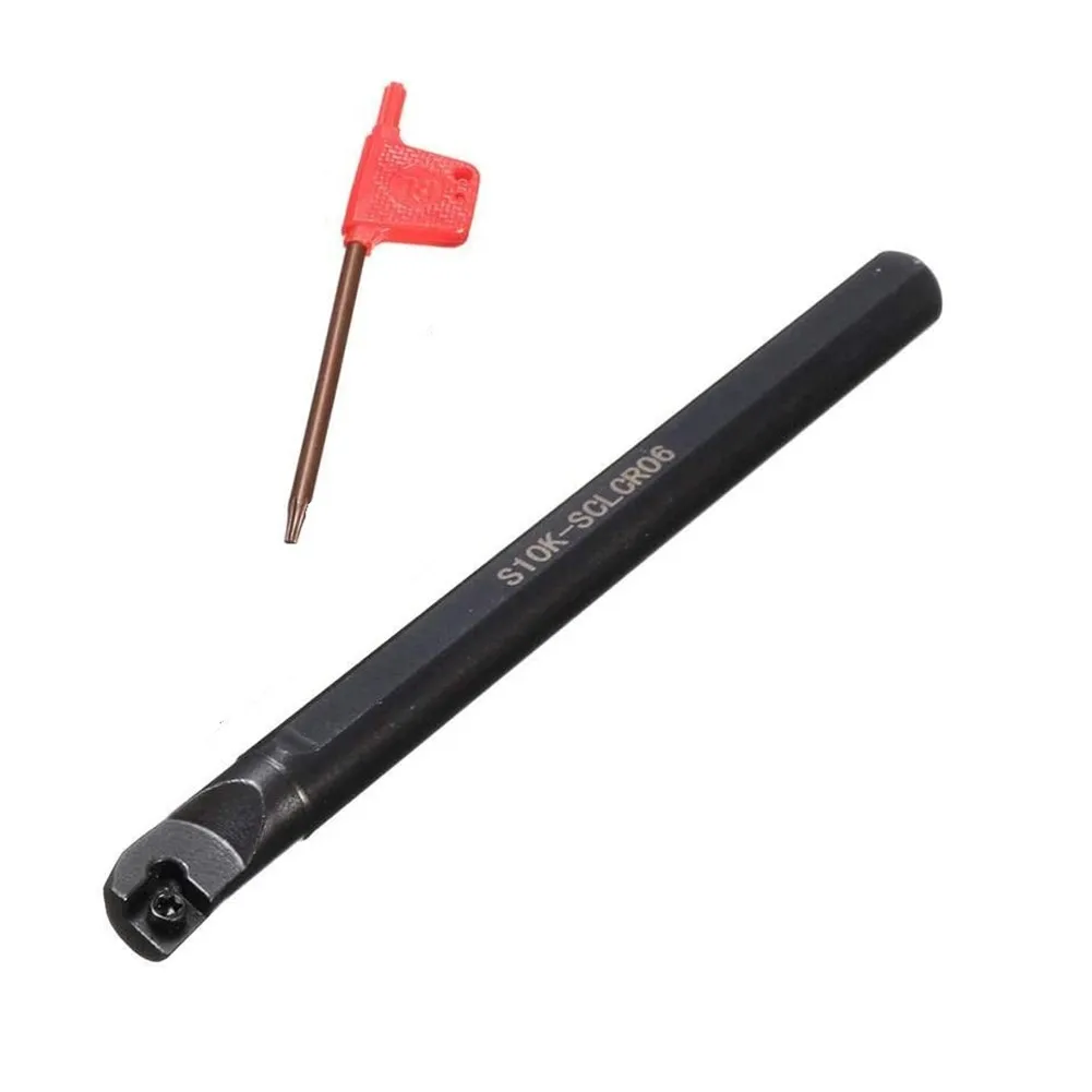 

6/7/8/10mm SCLCR06 Lathe Tool Bar Boring Bar Lathe Boring Bar Tool Turning Tool
