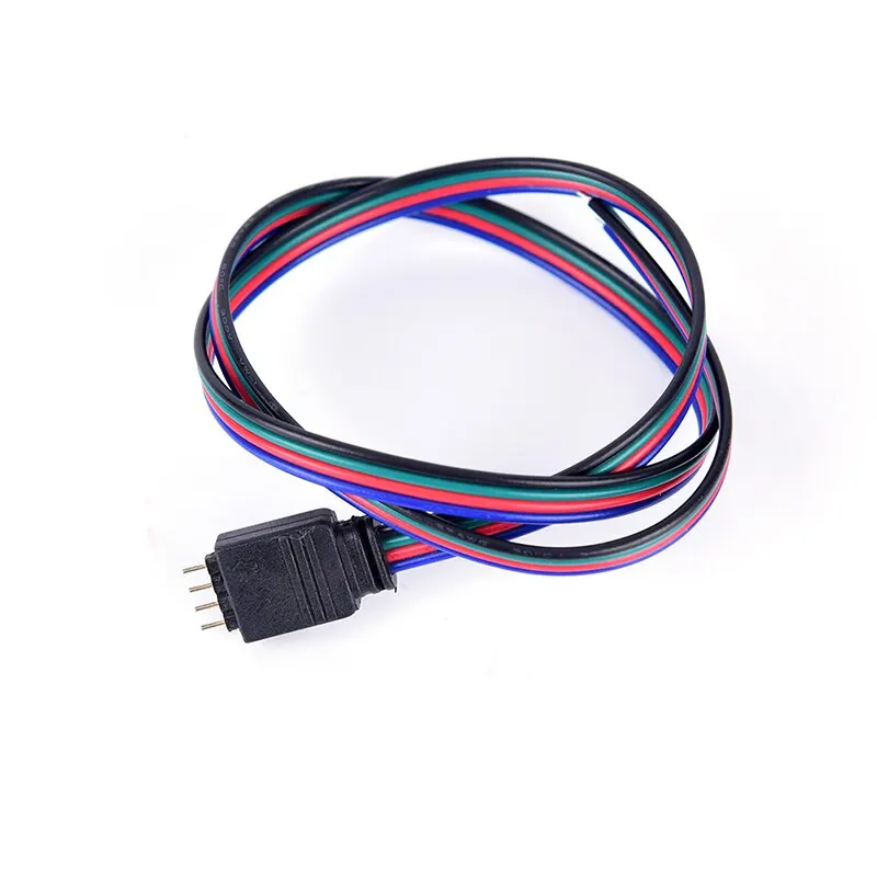 50 см 4 Pin штекер RGB Соединительный кабель с разъемом кабеля для SMD 3528 5050