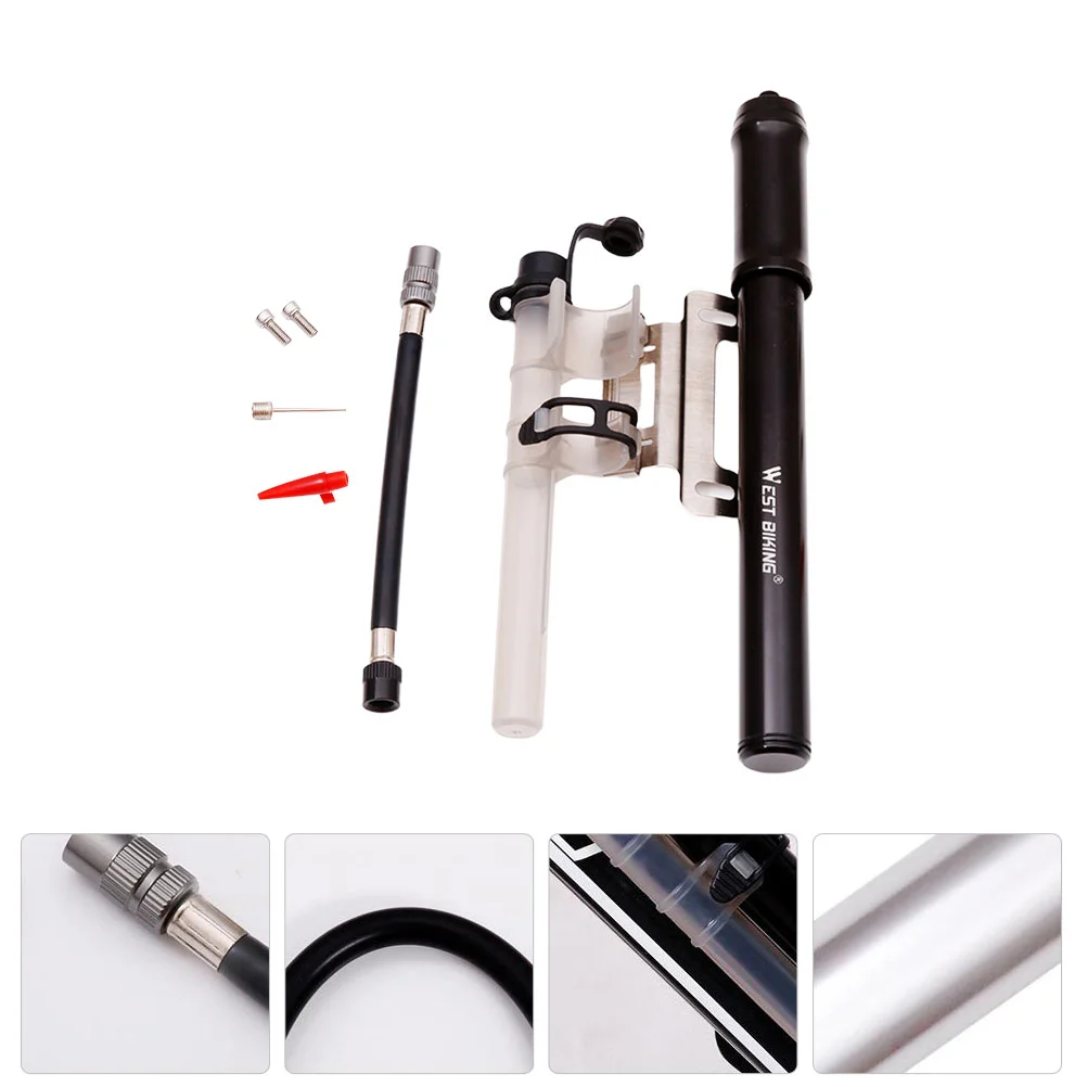 

1 шт. практичный Компактный горный и дорожный насос (черный)