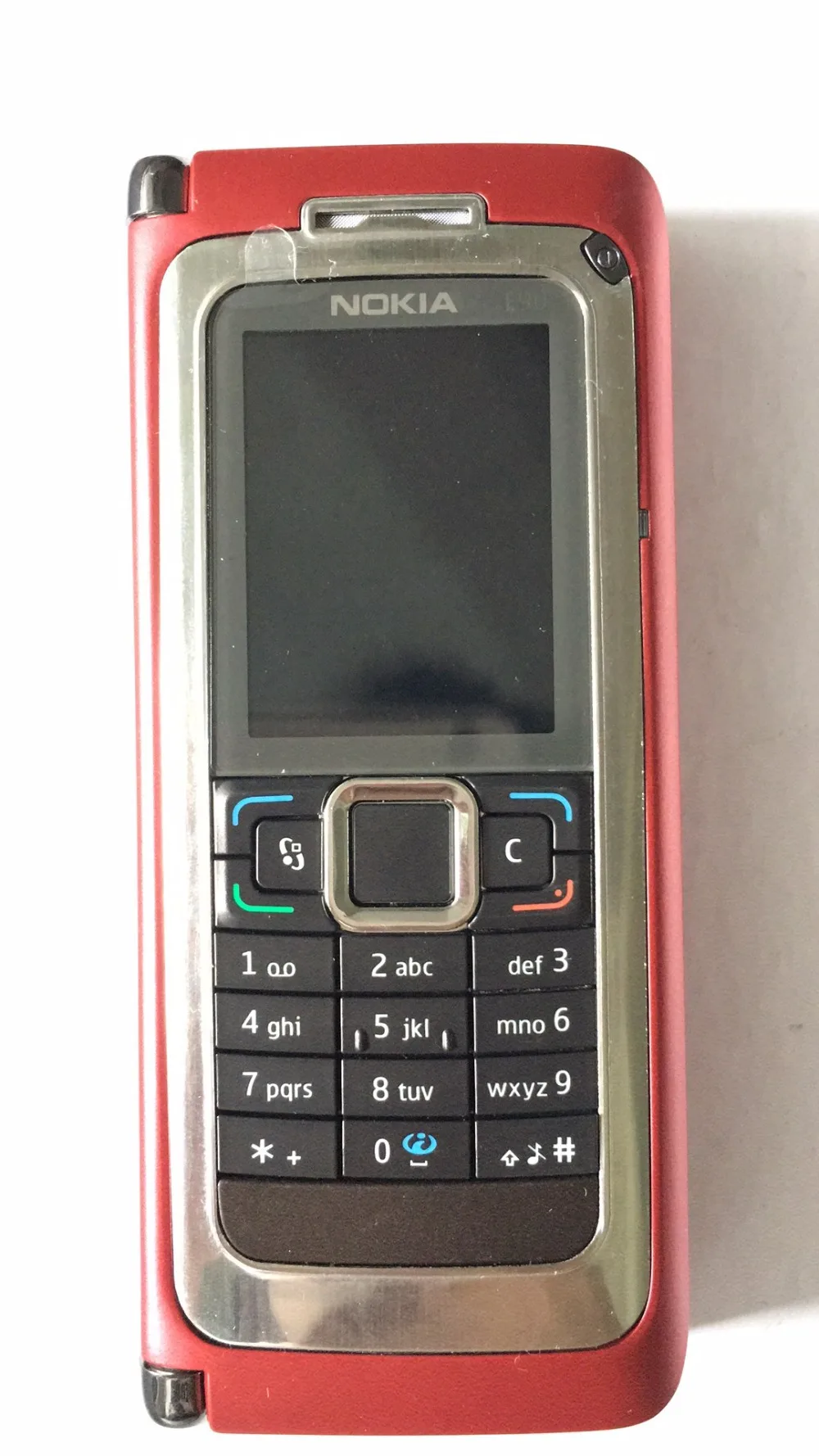 E90 NOKIA E90 мобильный телефон 3G GPS Wifi 3.2MP Bluetooth смартфон красный и подарок Восстановленный