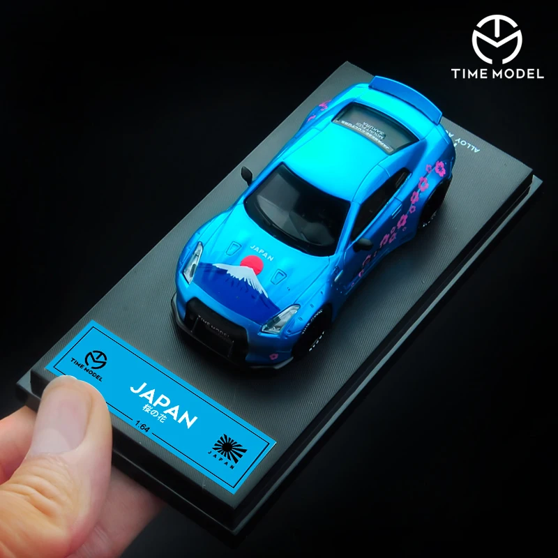 Модель времени Nissan GTR R35 Skyline GT автомобиль свобода дорога японская Гора Фудзи Sakula