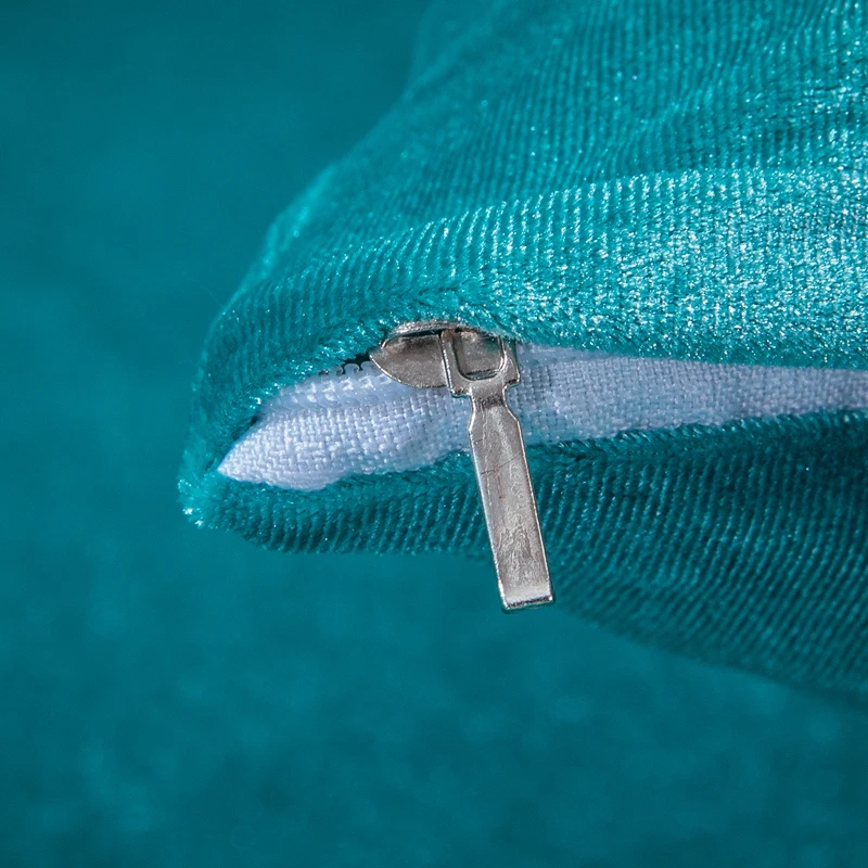 Цветные Бархатные чехлы для подушек однотонные Простые Декоративные наволочки