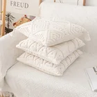 Высококачественные бежевые и белые наволочки для подушек макраме, наволочки в богемном стиле с геометрическим рисунком, наволочки для домашнего декора, 45x45 см, 30x50 см