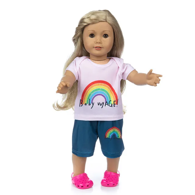 Кукла комплект из 2 предметов куртки + штаны на каждый день модный детский костюм