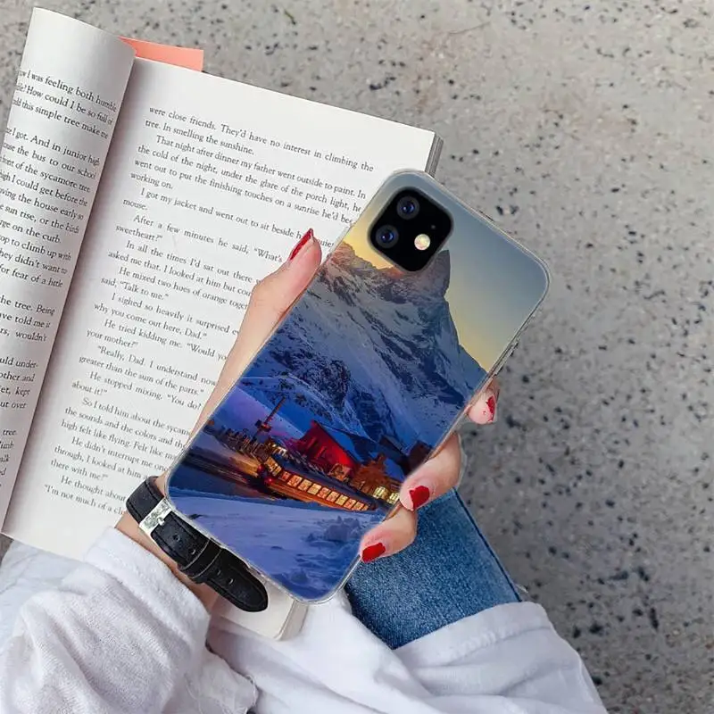 

mountain house Phone Case For iphone 12 5 5s 5c se 6 6s 7 8 plus x xs xr 11 pro max mini