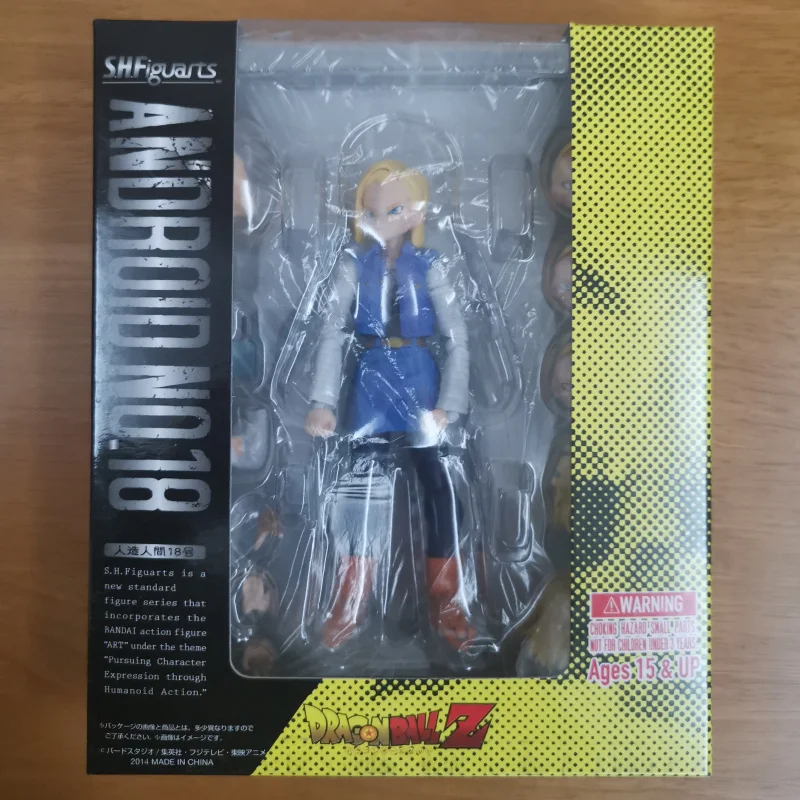 shf youth klilyn figure model toys action dragon ball cyborg android no 18 kuririn wife collectibles gift toys for children doll free global shipping