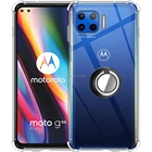 Чехол для Moto G 5G Plus, противоударный мягкий кольцевой держатель, чехол с 