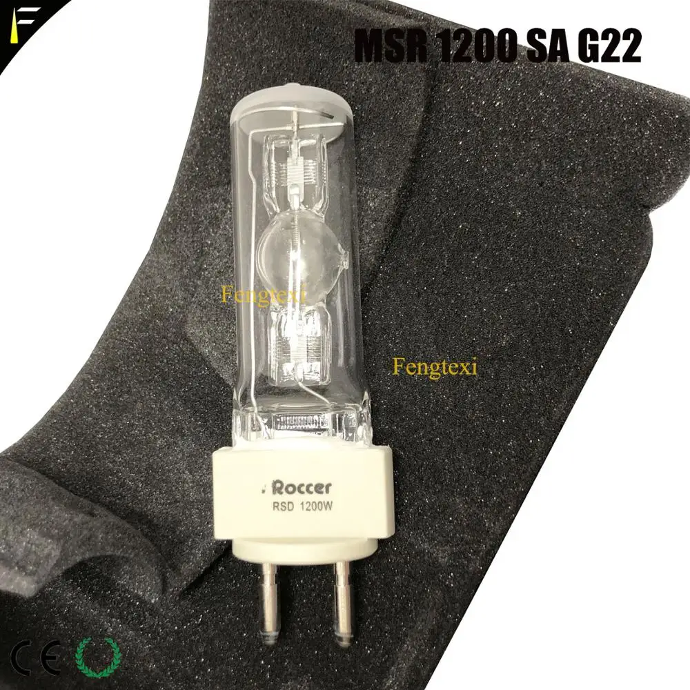 Лампа с подвижной головкой 1200 Вт совместимая MSR 1200/SA G22 GY22|msr 1200|moving head lightmoving light bulb |