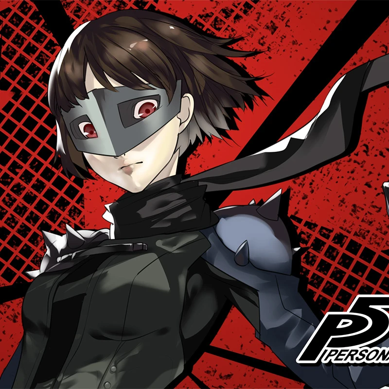 1 шт. аниме Persona 5 мультяшный коврик для мыши Akira Kurusu Противоскользящий ноутбука