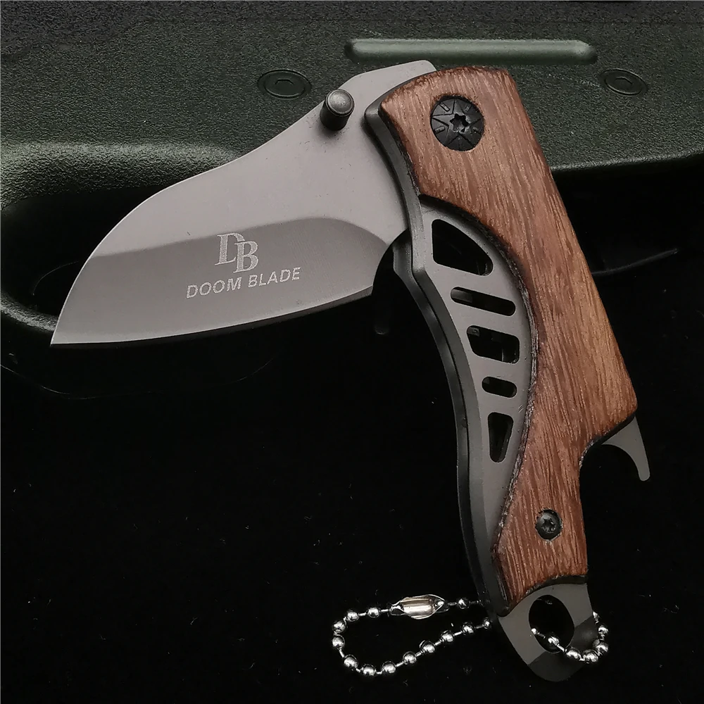 14CM (5.5') 58HRC Folding Knife Pipe Cutter Pocket Knives Survival Hunting Camping Multi High Hardness Military Outdoor Knifes |