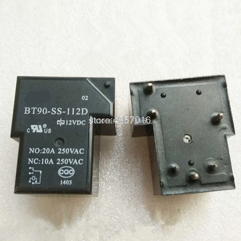

5 шт./лот реле BT90-SS-112D T90-1C-12V-5P