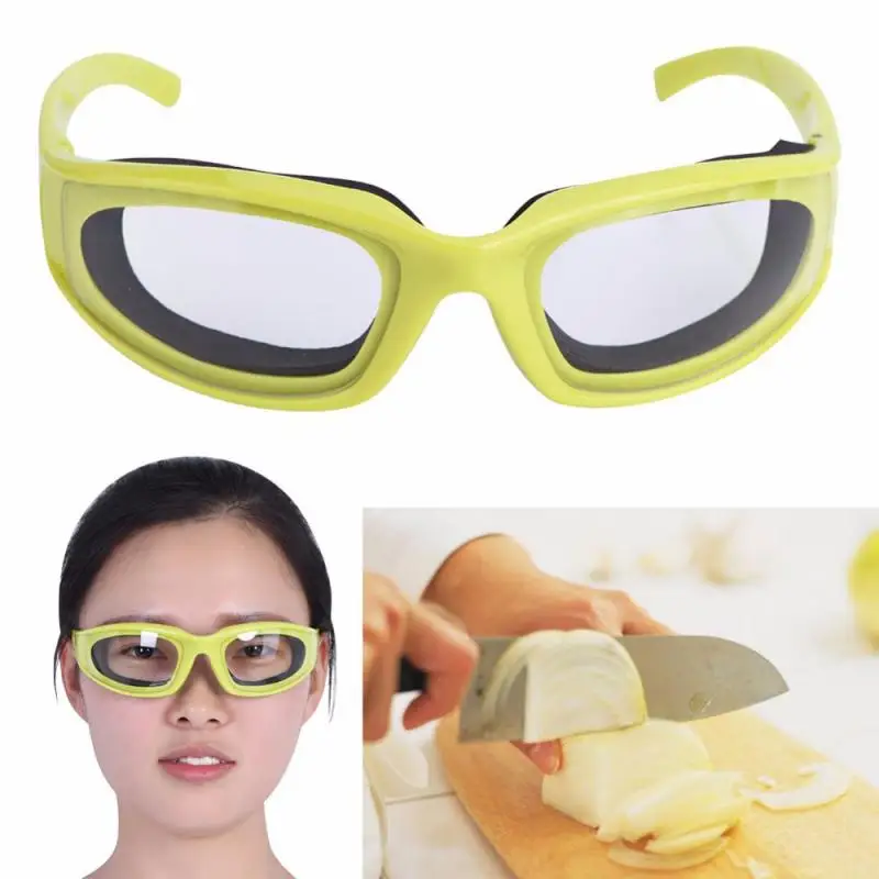 High Quality Cheap Kitchen Eye Glasses Onion Goggles Tear Free Slicing Cutting Chopping Mincing Accessories  Дом и