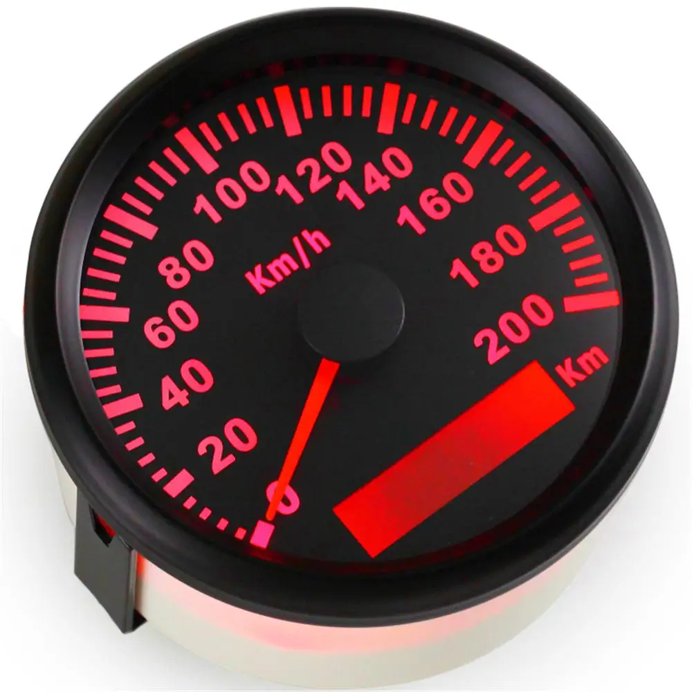 Автомобильные приборные панели приборы 0 200 км/ч черные спидометры GPS минеометры