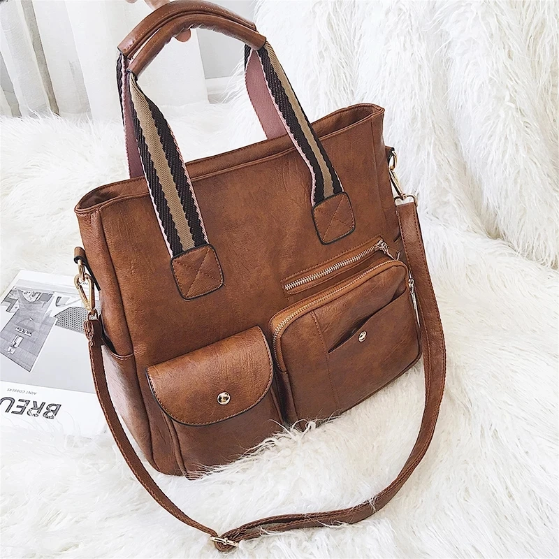 Брендовые женские сумки роскошные на плечо из искусственной кожи вместительные