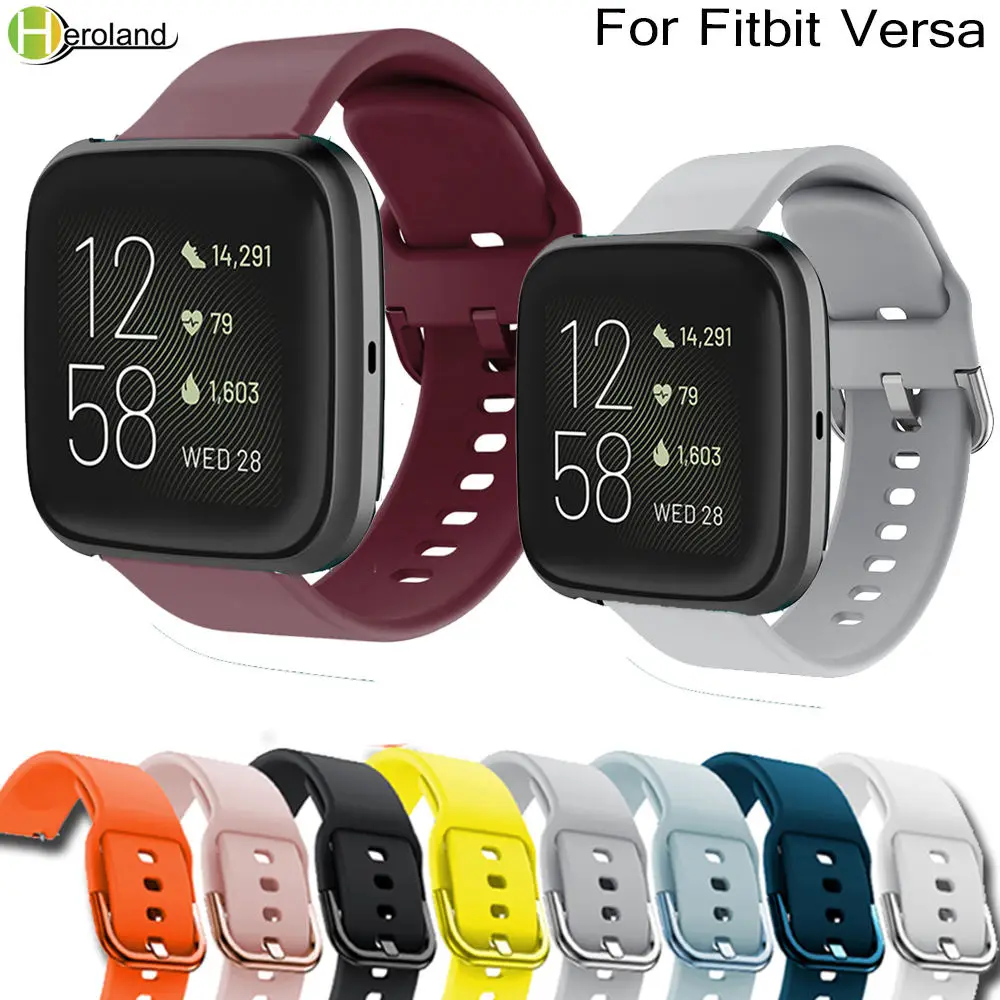 Силиконовый ремешок для Fitbit Versa 2 часов / Lite спортивный браслет сменный