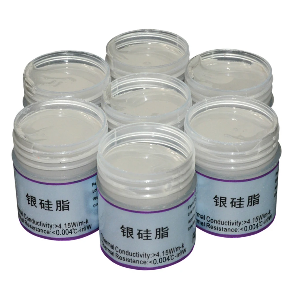 25g QM850 25g 30g Silicone Compound Thermal Conductive Grease Paste Heatsink for CPU GPU Cooling Chipest Desktop Laptop Computer - Color: 25g