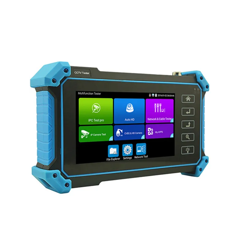 Новейший тестер видеонаблюдения IPC 5100 Plus Full 8MP IP CVI TVI AHD аналоговый 5 в 1 VGA и 4K HDMI