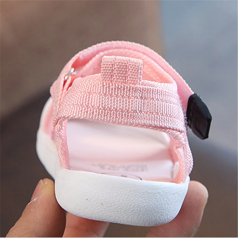 

2021 Summer Infant Toddler Shoes Baby Girls Boys Toddler Sandals Non-Slip Breathable Soft Kid Anti-collision Shoes