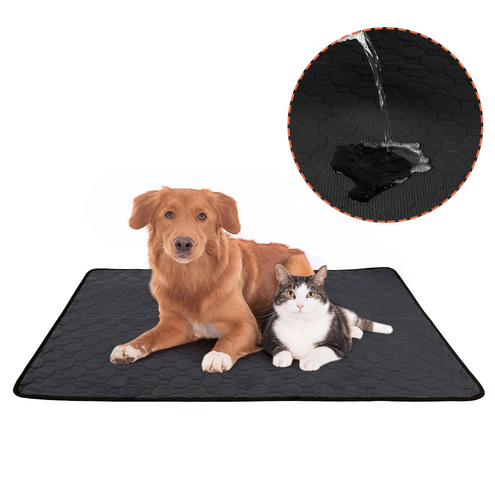

Dog Cat Mat Fast Absorbing Pet Pads Waterproof Reusable Washable Bed Sofa Mattress Protector Cover Non Slip Pee Pads For Dog Cat