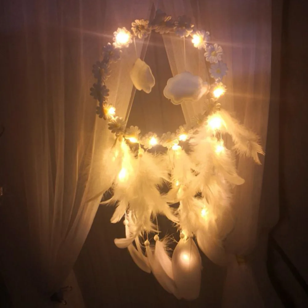 С возможностью креативного самостоятельного выбора между белые перья Samll цветок