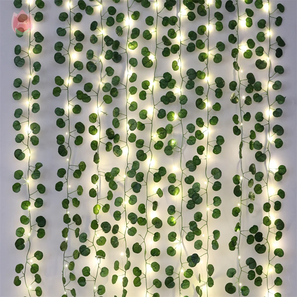 Светодиодный ная гирлянда из искусственных растений 1 шт. | Дом и сад