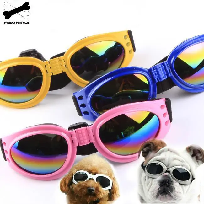 Защитные очки для собак солнцезащитные с защитой от ультрафиолета складные