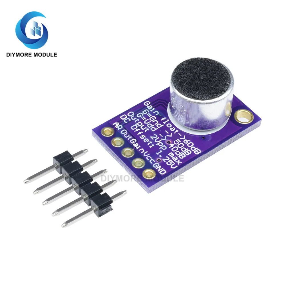 

Плата усилителя микрофона MAX9814 2,7-5,5 V AGC автоматическое управление усилением для цифровой камеры Arduino PDA Bluetooth наушники