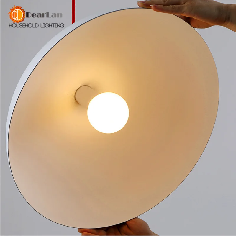 

Modern Pendant Light Wood And Aluminum Lamp Black/ White Restaurant Bar Coffee Dining Room LED Wood Light Free Shipping