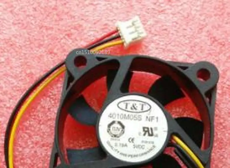 

for Original 4010M05S NF1 DC5V 0.19A 40*40*10MM 4 cm 3 wire cooling fan Free shipping