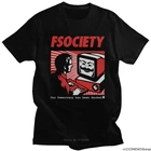 Винтажная забавная Мужская футболка с надписью Mr Robot