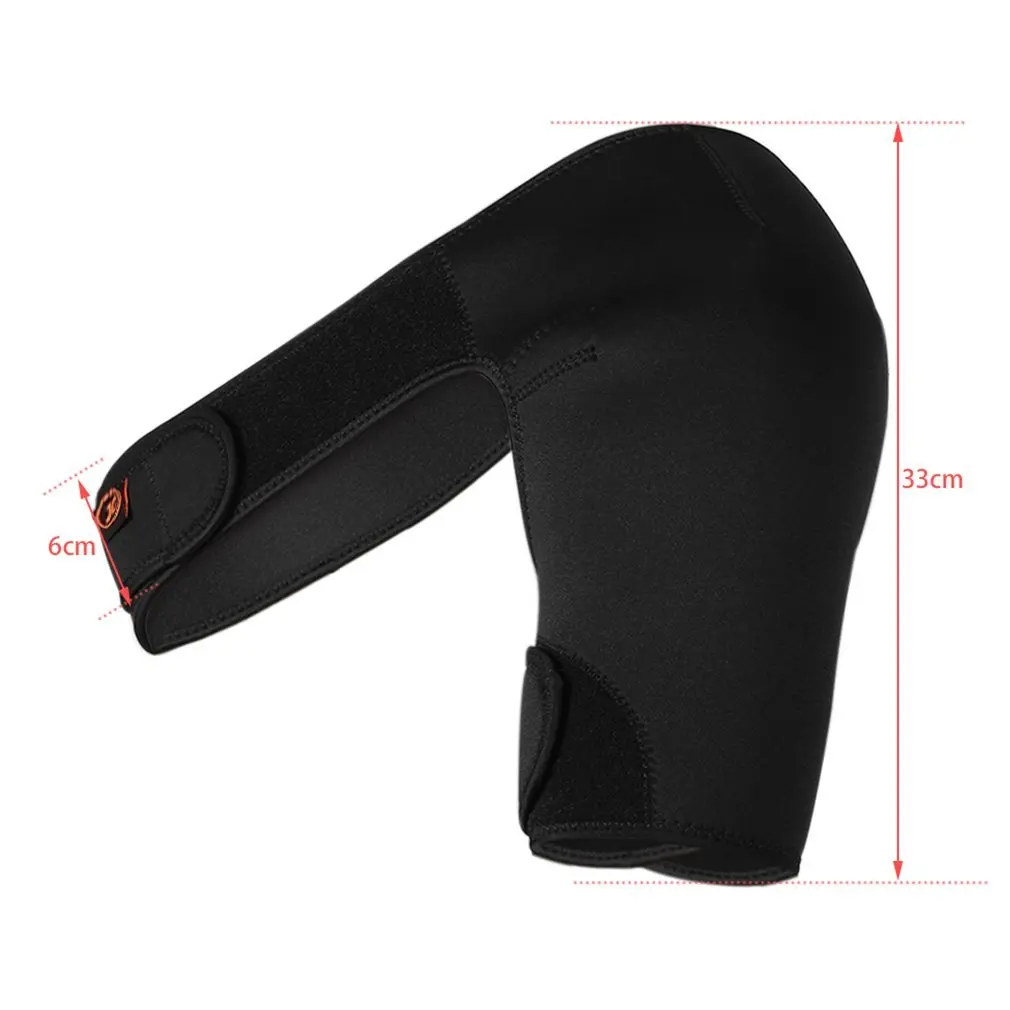 

Adjustable Breathable Gym Sports Care Single Shoulder Support Back Brace Guard Strap Wrap Belt Band Pads Black Bandage Men&Women