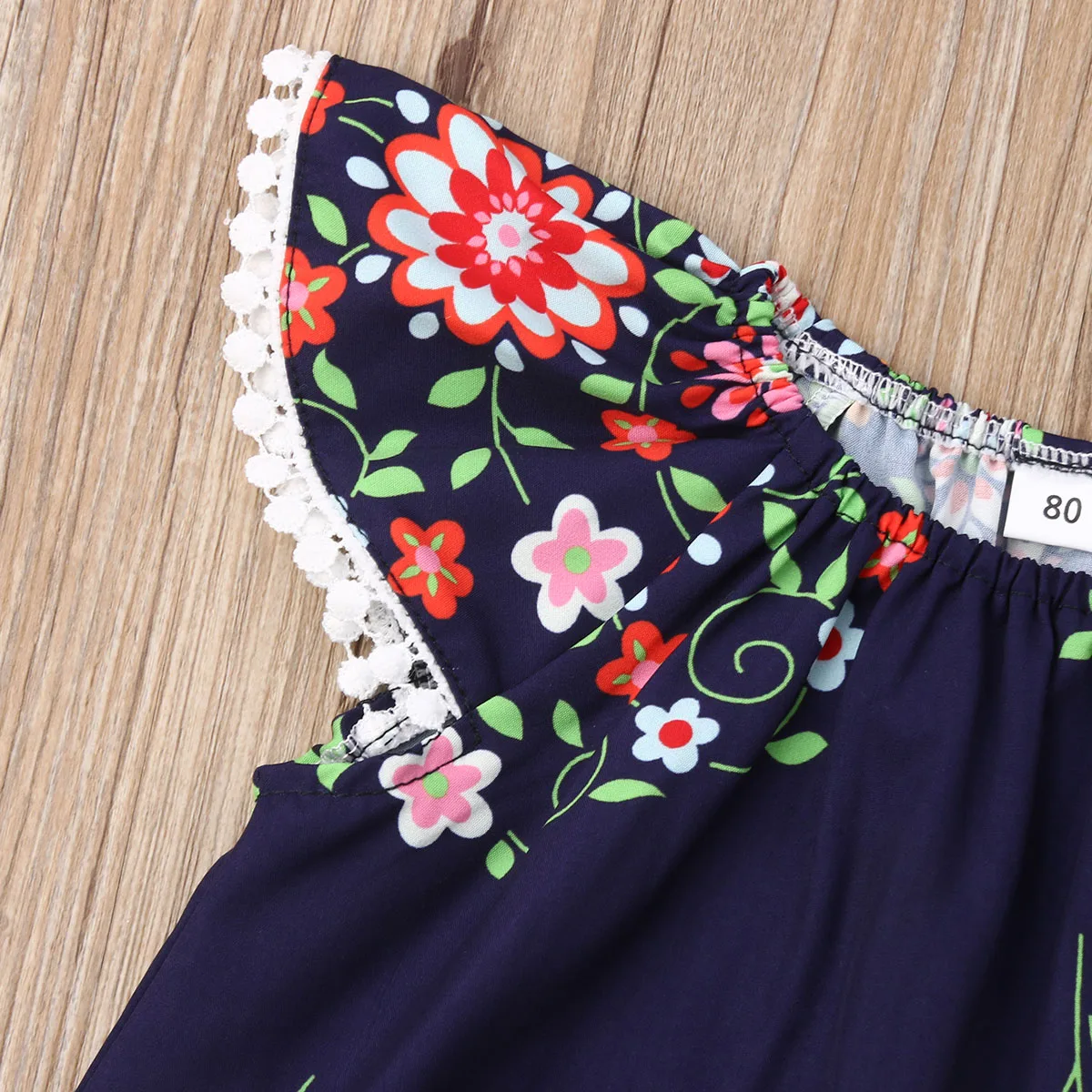 Милые летние платья принцессы для девочек детская ретро одежда с цветами