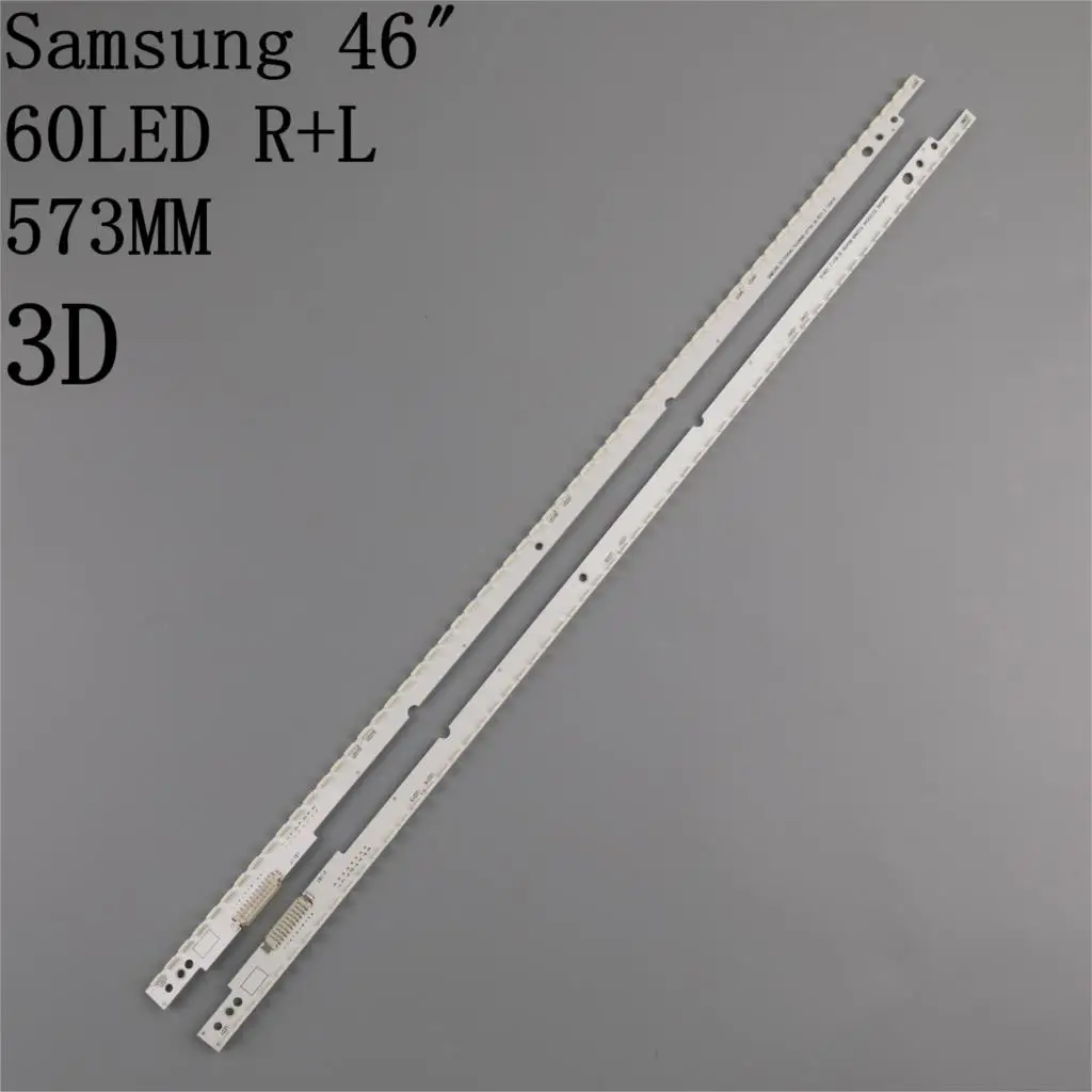572 мм Светодиодная подсветка 56/60 светодиодов для Samsung 46 дюймов ТВ LTJ460HN06 UA46ES5500R