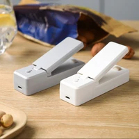 new mini sealing machine usb charging portable food clip home snack bag sealer kitchen accessories tools utensils gadget