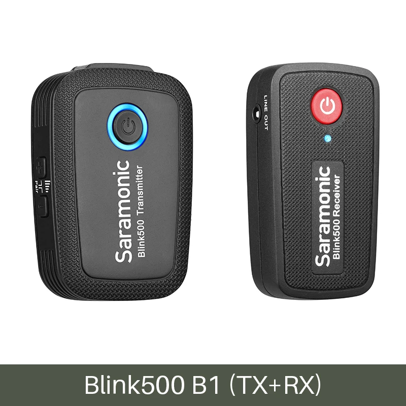 B1 Saramonic Blink500 беспроводной Студийный конденсаторный микрофон петличный нагрудный микрофон для интервью для iPhone Android телефона DSLR камеры - Цвет: B1