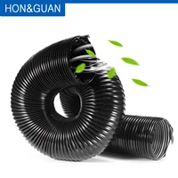 2m flexible air ducting transparent hose 100 125 150mm watertight high pressure pvc steel hose air ventilation pipe for kitchen