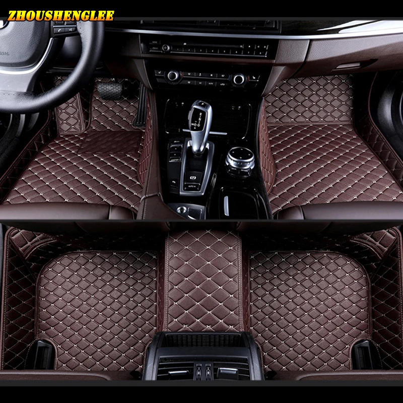 Пользовательские автомобильные коврики для Volkswagen все модели vw Passat Polo golf TIGUAN JETTA Touran Touareg EOS автостайлинг авто коврики