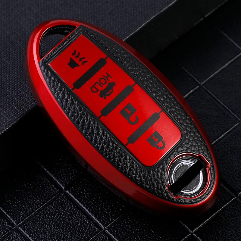 Чехол для ключа из ТПУ Nissan Juke Leaf Micra K12 Note патруль Qashqai J11 J10 Tiida Versa X-trail Xtrail X Trail T32