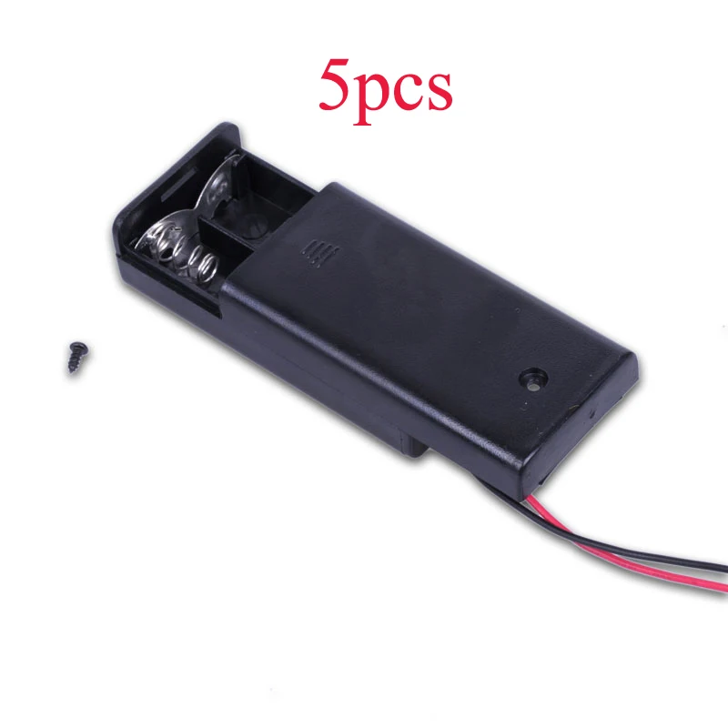 5 шт. держатель для батарейного отсека AA чехол хранения с 2 разъемами зарядки