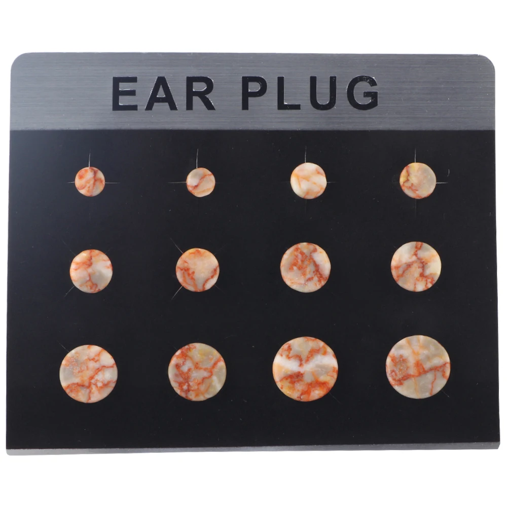 Junloupy каменные Тоннели беруши для мужчин двойной факел седло растягивающиеся