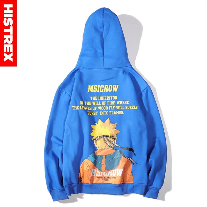 HISTREX Япония аниме мужские толстовки женские Брендовая верхняя одежда мужская