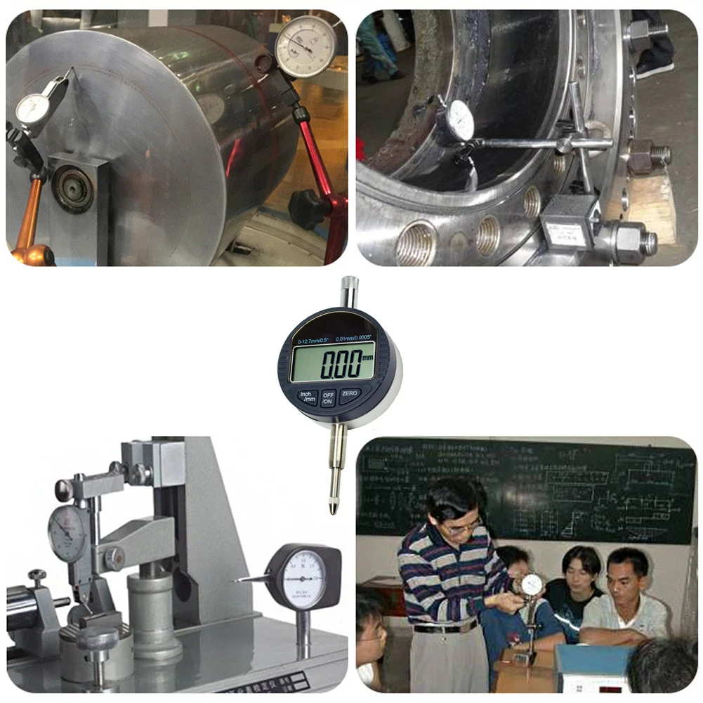 

Digital Micrometer 0.001mm Gauge Metric Inch Dial Indicator Meter Range 0-12.7mm RS232 Data Output Dial Indicator Gauge