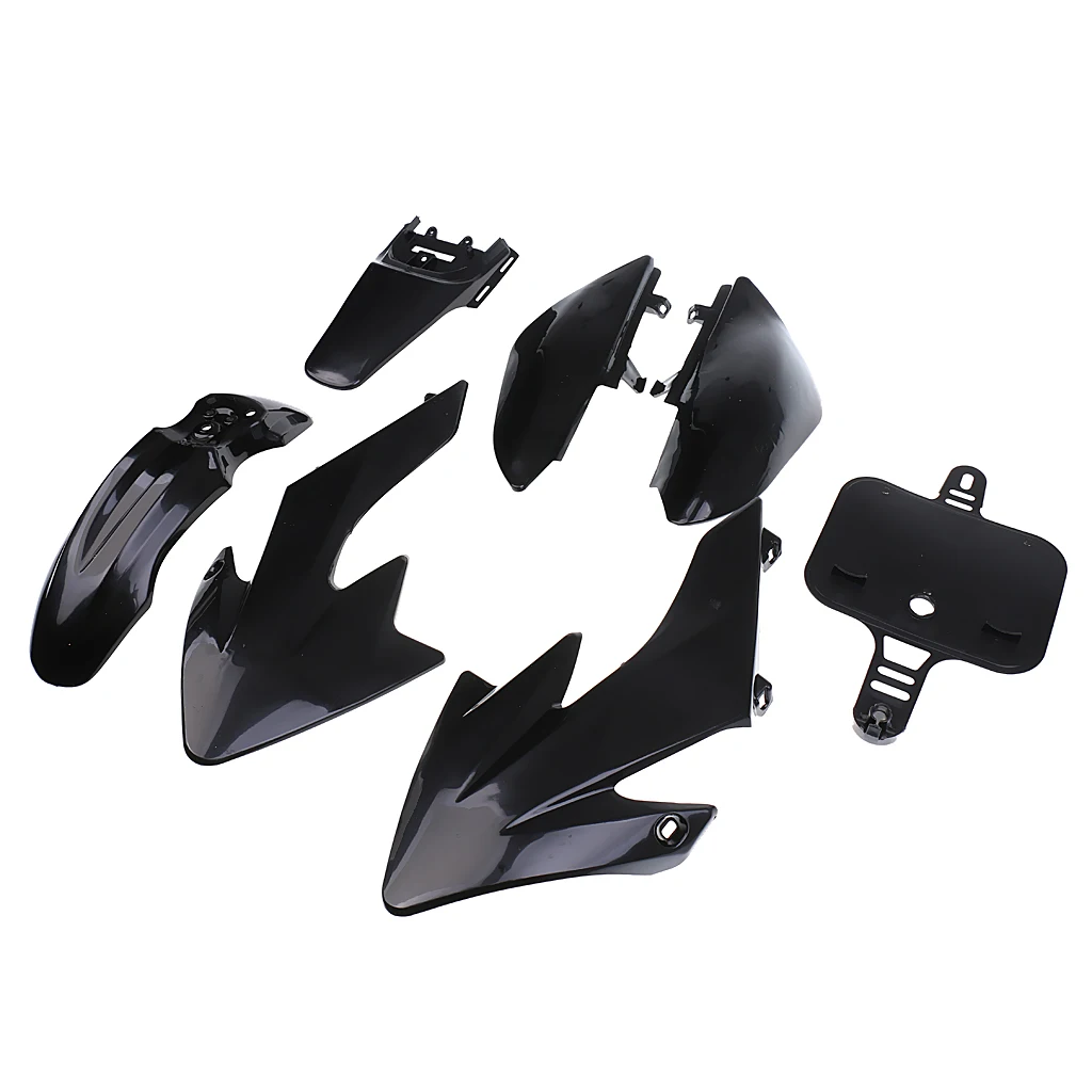

Black Motorcycle Body Plastic For Guard CRF50 Style For CRF50