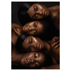 5D полная квадратная круглая алмазная живопись, вышивка, африканские женщины, 3D Алмазная мозаика, Набор для вышивки крестиком стразы, домашний декор