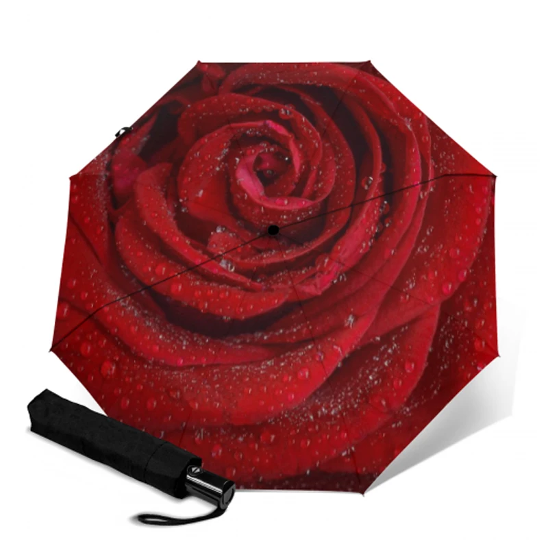 Дорожный автоматический складной зонт солнцезащитные зонты с защитой от УФ