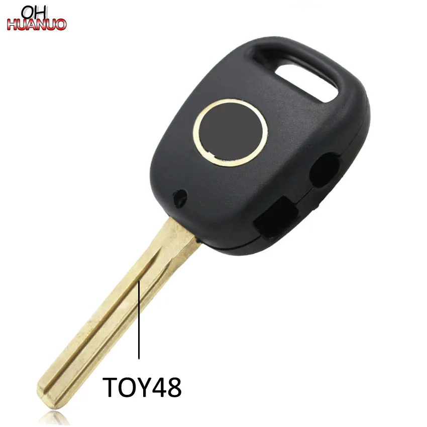 Чехол для ключа дистанционного управления подходит Toyota 2 ключ боковой кнопки