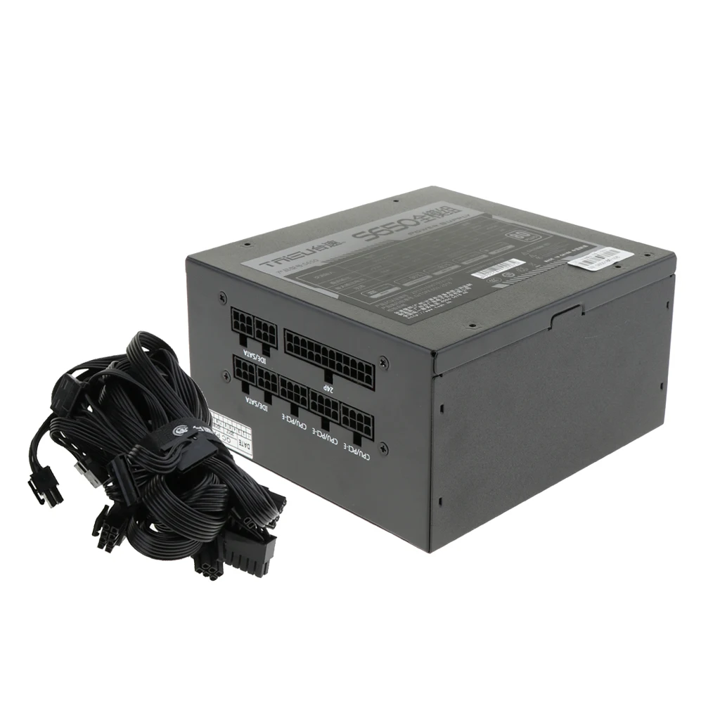 500 Вт компьютерный Переключатель Блок питания PSU ATX Тип SATA CPU бесшумный вентилятор