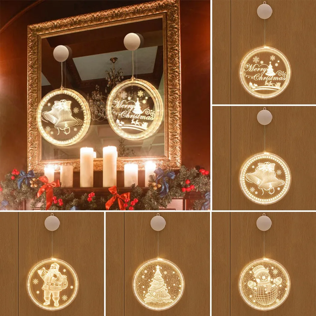 

Christmas Fairy Light LED Festive Hanging Decoration Ornament For Room/ Party/ Christmas Super Bright Rainproof Decoration